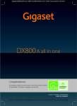 Gigaset DX800A all in one – your perfect companion