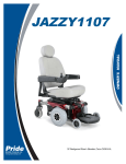 Jazzy 1107 - Pride Mobility Products