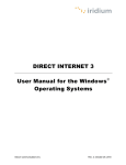 Iridium Direct Internet 3