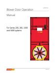 Blower Door Operation Manual