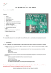 Test Jig OPM-JIG2_LXX - User Manual