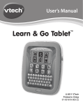 Learn & Go Tablet Manual