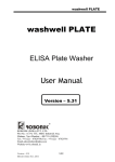 User Manual washwell PLATE - 5.31.DOC