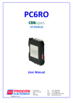 User Manual - PROCON Electronics