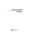 Sun Cobalt ManageRaQ User Manual