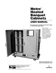 Metro® Heated Banquet Cabinets