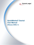 QuickWorks® Tutorial User Manual (Release 2008.2.1)