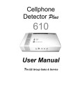 Cellphone Detector pttu User Manual