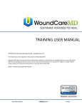 TRAINING USER MANUAL - WoundCareMD Training