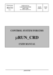 μRUN_CRD - Divisione ELCO