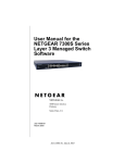 User Manual for the NETGEAR 7300S Series Layer 3