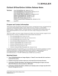 Elxflash Offline/Online Utilities Release Notes