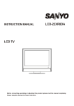 LCD-22XR8DA LCD TV - C&C Management Solutions