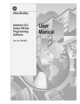 2706-806, DL5 Programming Software User Manual