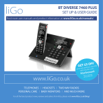 BT Diverse 7460 Plus - User Manual