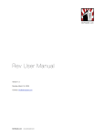 Rev User Manual