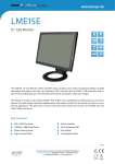 15" LED Monitor