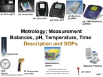 Metrology: pH Meter