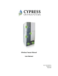 Wireless Freezer Manual User Manual