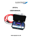 SPCPro USER MANUAL