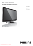 Philips 19PFL3405 Tv User Guide Manual Operating Instructions Pdf
