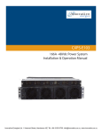 CXPS-E103 48Vdc - User manual