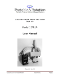 Model 12PR1A User Manual
