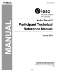 Market Participant Technical Reference Manual