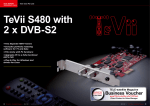 TeVii S480 with 2 x DVB-S2 - TELE