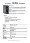 NS-205G 5-Port Industrial 10/100/1000 Mbps Ethernet Switch