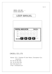 USER MANUAL