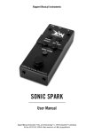 Basswitch Sonic Spark Manual - Ruppert Musical Instruments