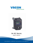 Vacon X4 AC Drives User`s Manual