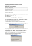 Residential deposition surface area questionnaire instructions THL