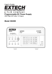 User`s Guide Programmable DC Power Supply Model 382280