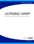 WARP CDP - User Manual