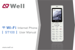 User Manual Internet Phone