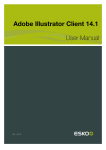 Adobe Illustrator Client 14.1 User Manual