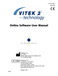 VITEK 2 Systems Online Software User Manual