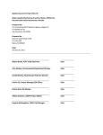 Quality Assurance Project Plan for Water Quality Monitoring of