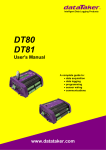 DT80 Series User`s Manual