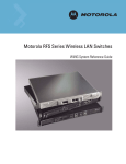 Motorola RFS Series Wireless LAN Switches