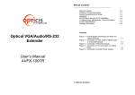 User manual AVFX-100_120312 - AV-iQ