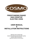 USER MANUAL & INSTALLATION INSTRUCTIONS