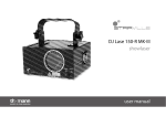 DJ Lase 150-R MK-III showlaser user manual