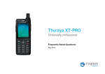 Thuraya XT-PRO FAQs - Cygnus Telecom