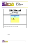 SIDE Manual