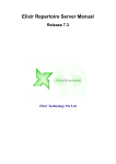 Elixir Repertoire Server Manual