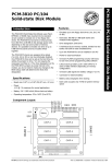PCM-3810 PC/104 Solid