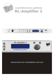 RL-Amplifier 2 - Musikelectronic Geithain GmbH